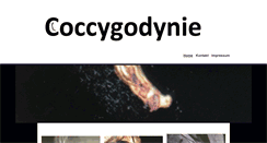 Desktop Screenshot of coccygodynie.de